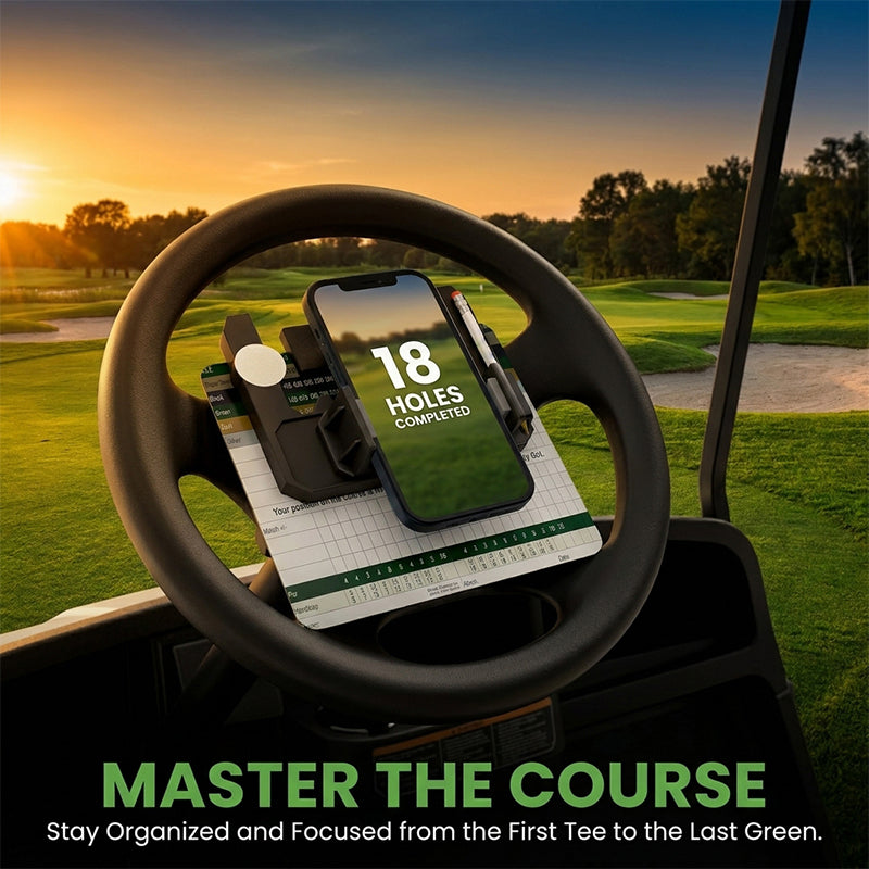 Golf Cart Steering Wheel Phone Mount