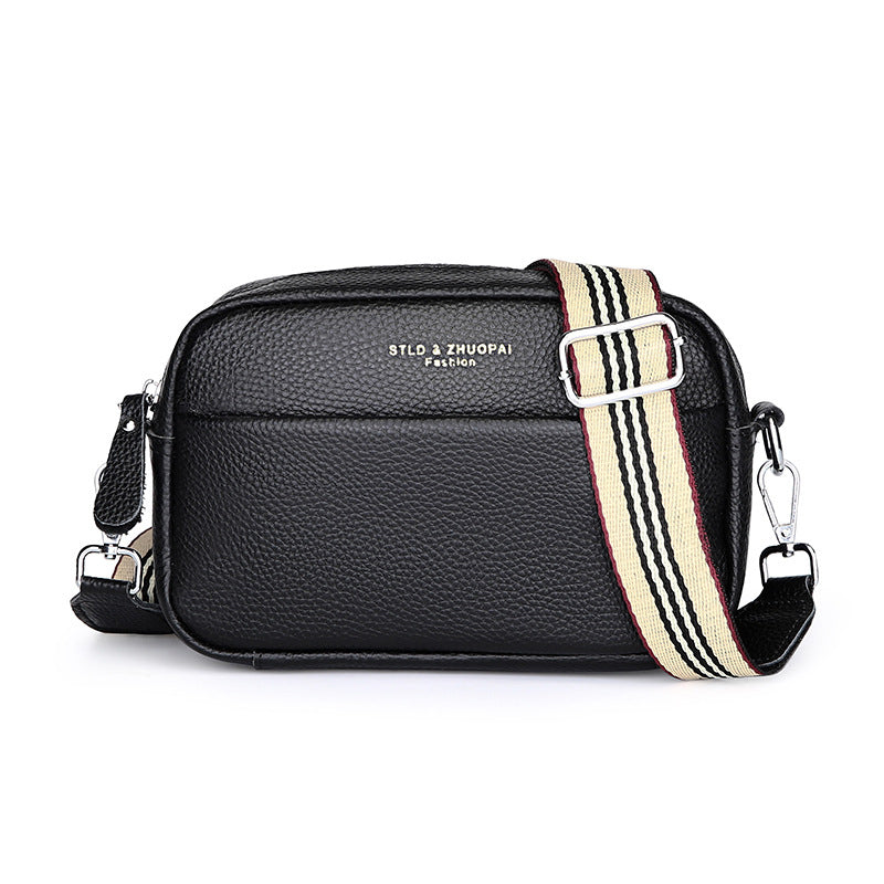 Wide Strap Crossbody Bag