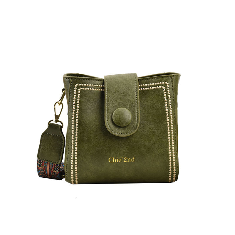 Bucket Retro Crossbody Bag