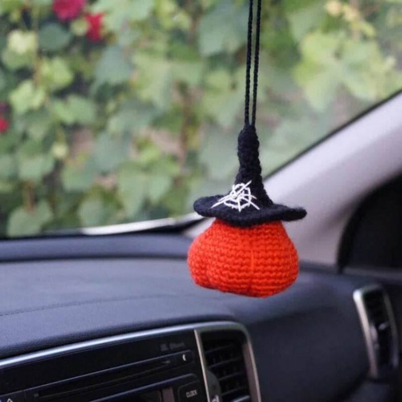 Handmade hanging Halloween ornament