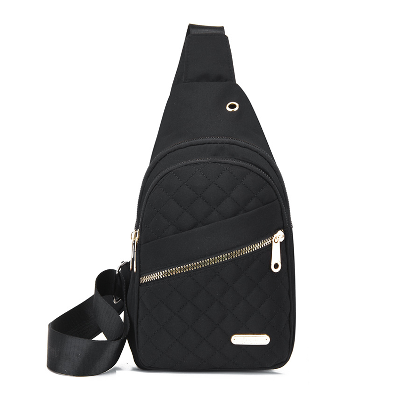 Diamond Checkered Crossbody Bag