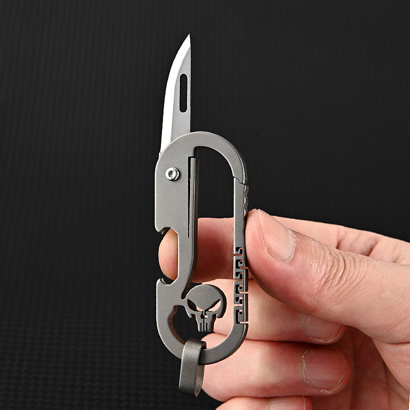 Titanium Alloy Keychain