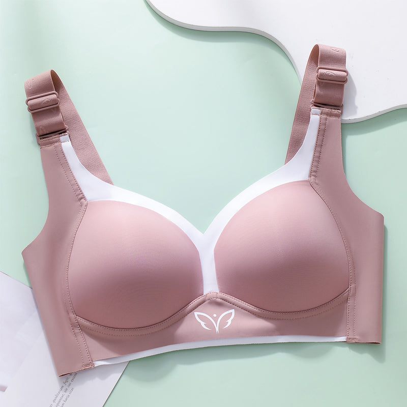 Seamless Wireless Lightly Lined Full Coverage Bra