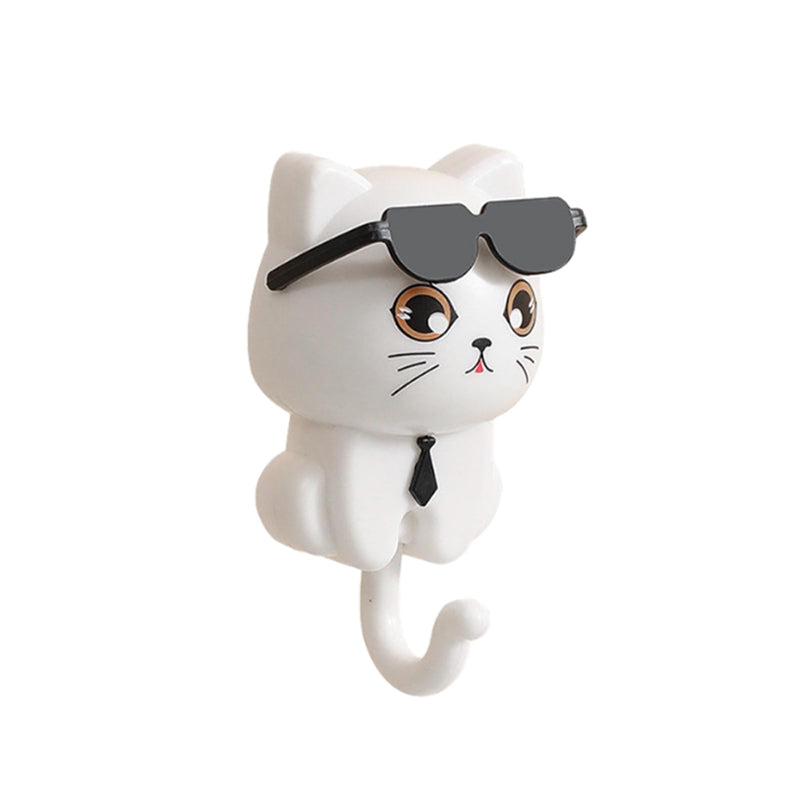 Cat Shaped Clothes and Hat Hooks
