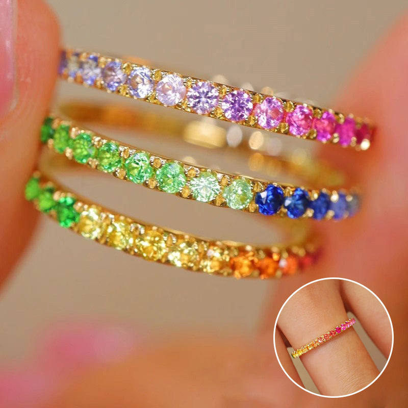 Colored Diamond Ring