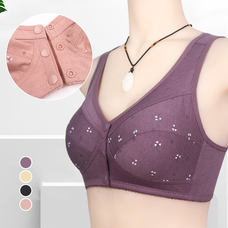 Comfortable Front Button Bra