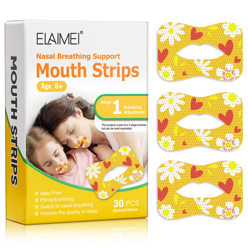 Universal anti-snoring patch for children