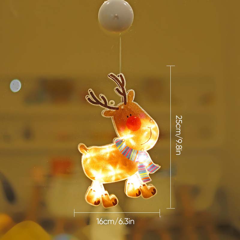 Christmas Window Suction Cup Lights