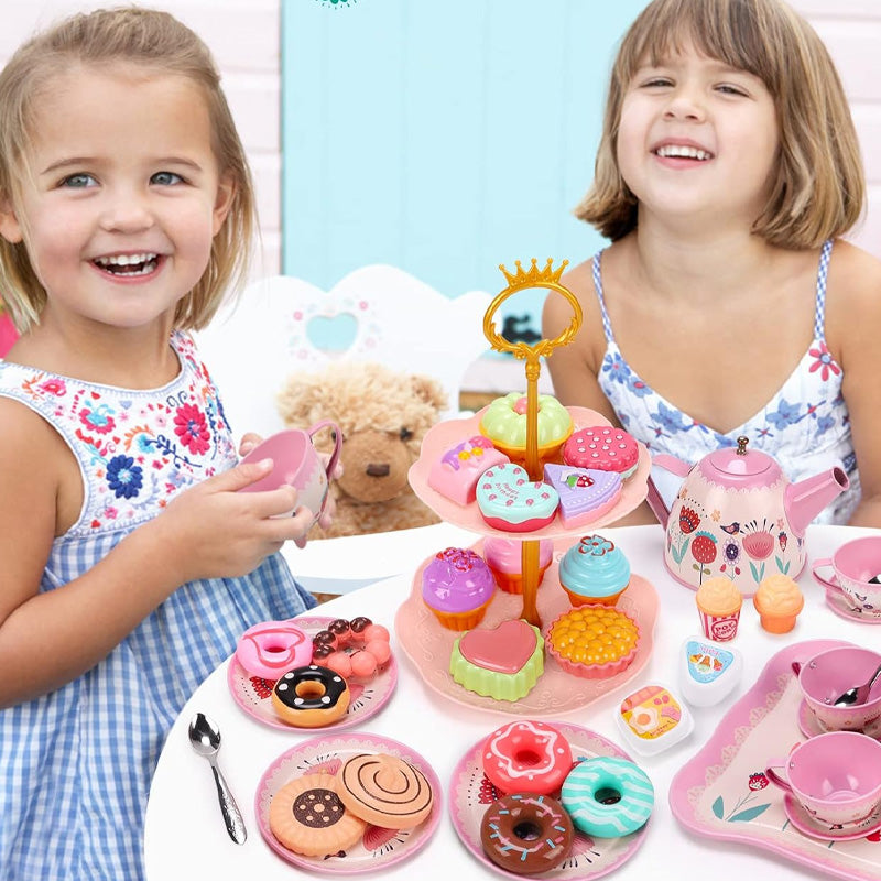 Kids Tea Party Set for Little Kids