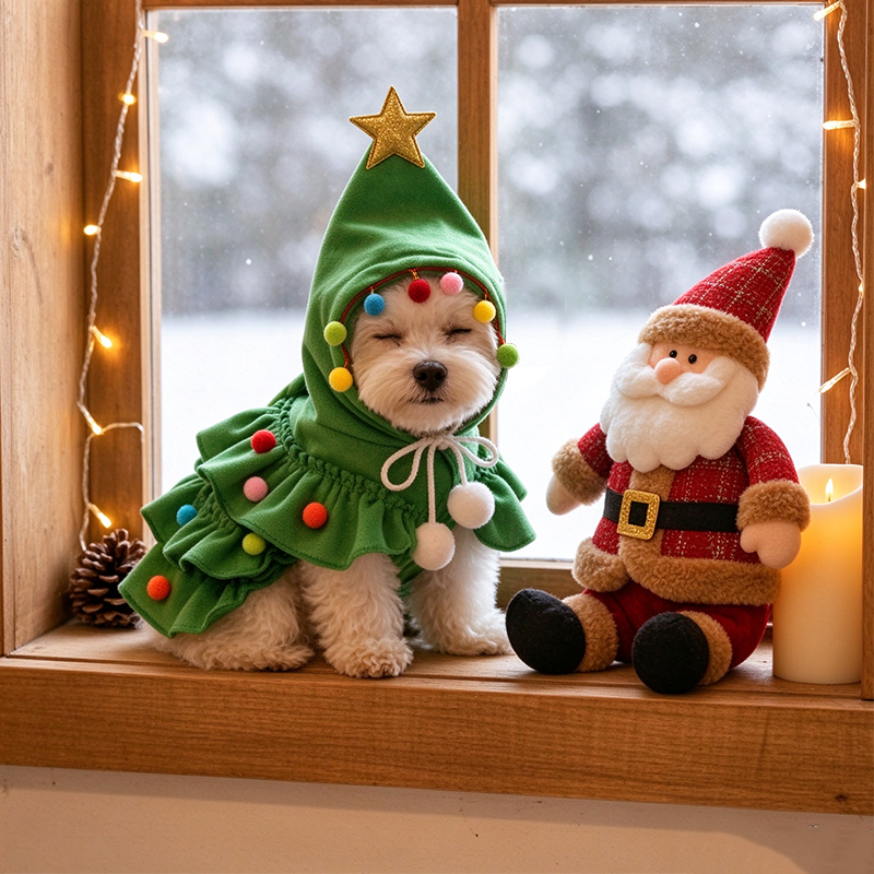 Christmas Tree Pet Costume