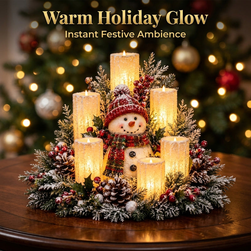 Christmas Candle Holder Ornament