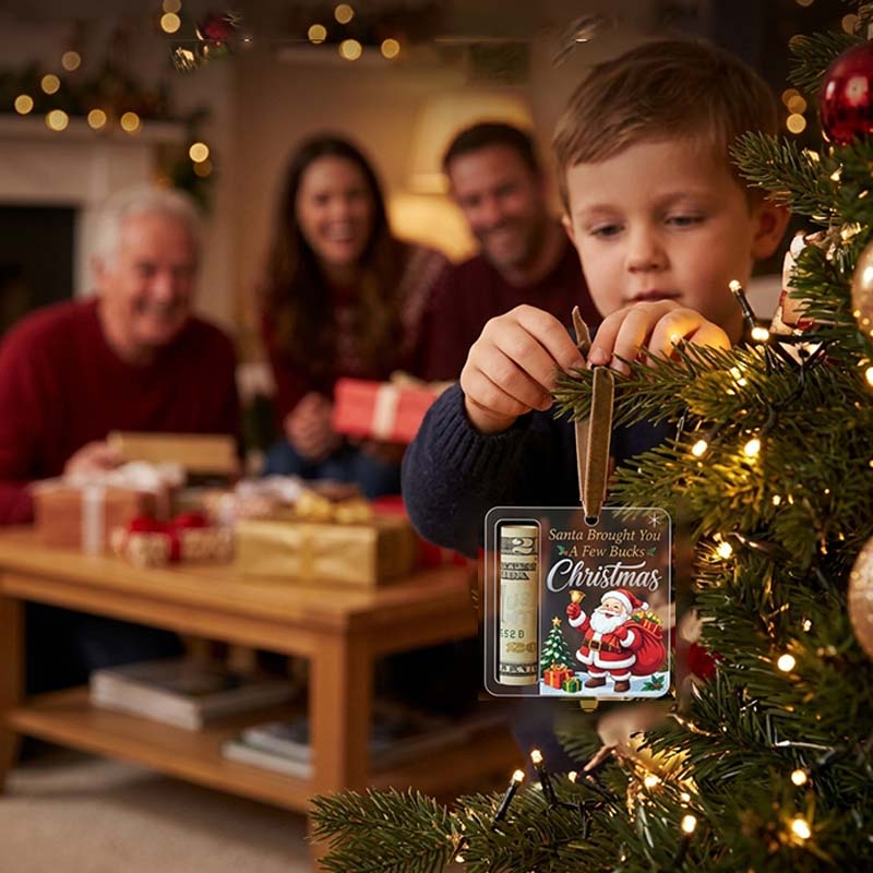Christmas Cash Gift Ornament