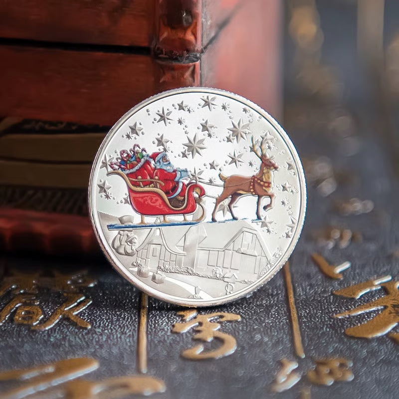 Santa Gold Coins for Christmas Eve Boxes