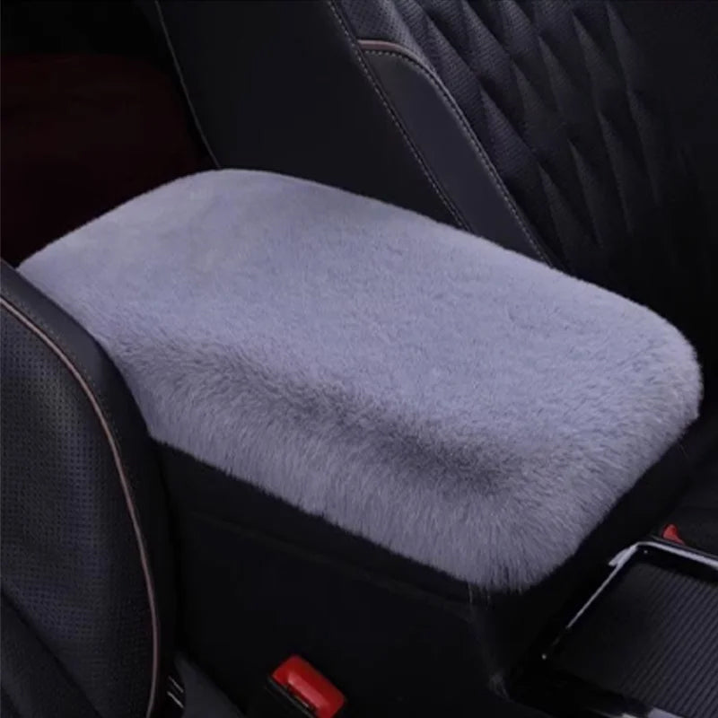 Plush Cover For Car Center Armrest