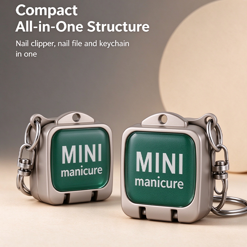 Stainless Steel Foldable Mini Nail Clippers