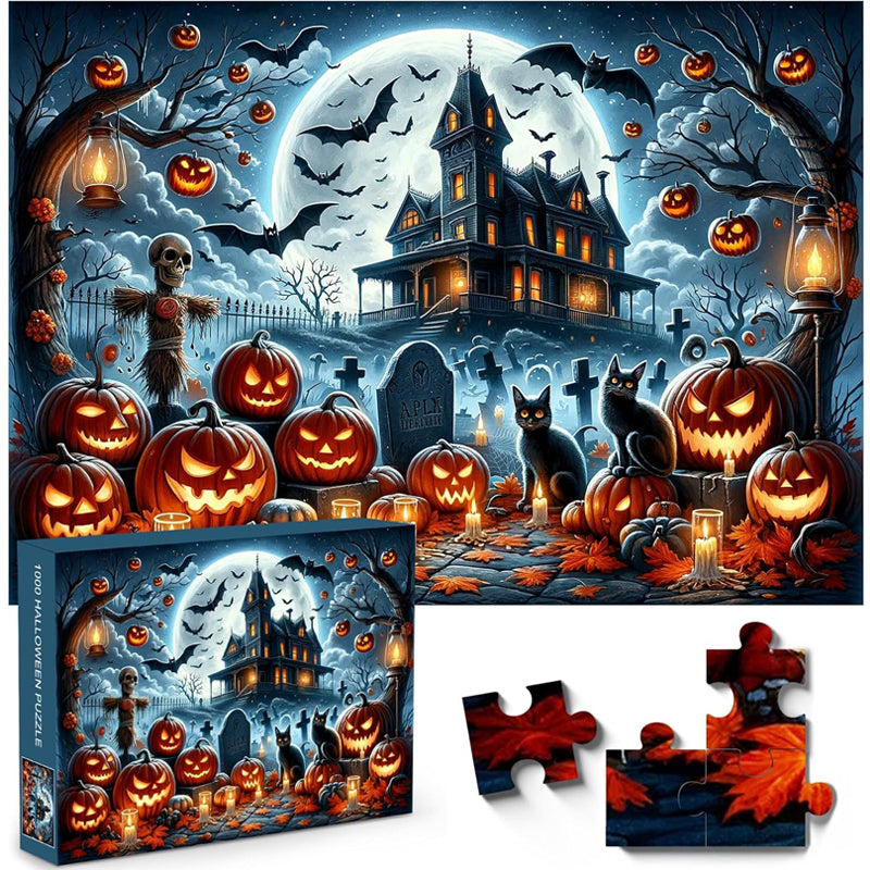 Halloween Nightmare 1000-Piece Jigsaw Puzzle