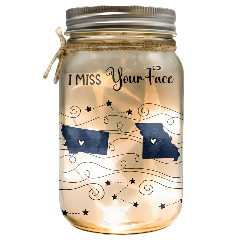 Personalized Mason Jar Light