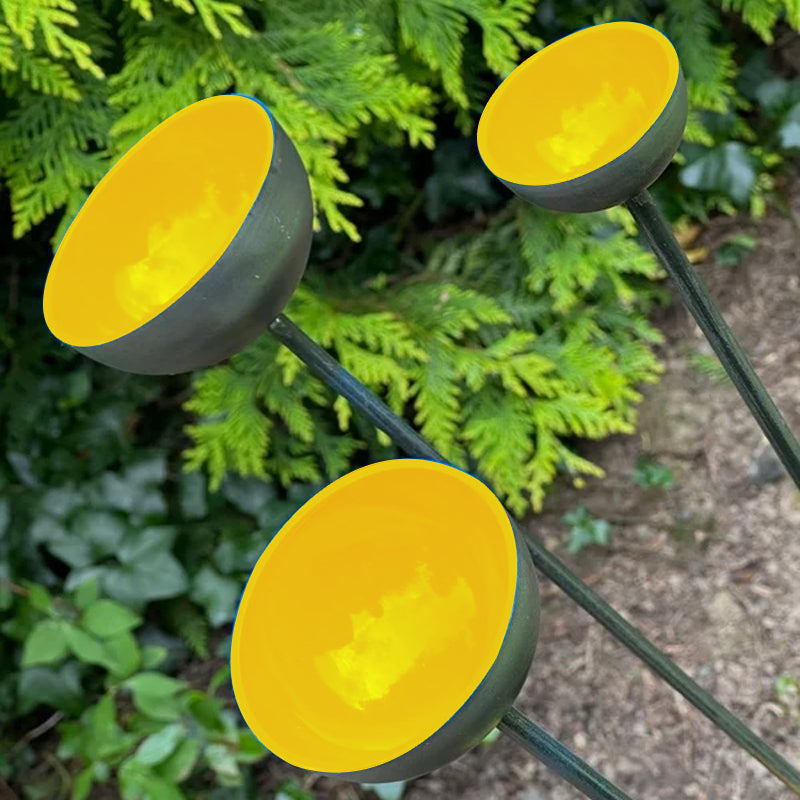 Rusty Rain Catchers Bird Feeder