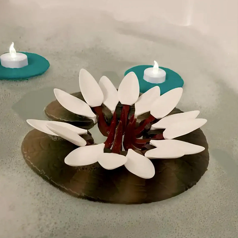 Wine Lily and CandleLily Bath Wine Holder