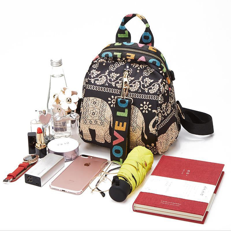 Oxford cloth backpack