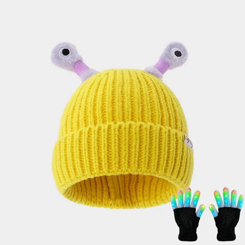 Glow in the Dark Little Monster Woolly Hat