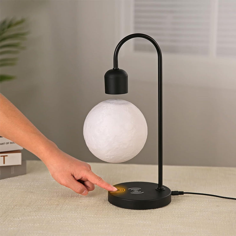 Suspended Moon Lamp