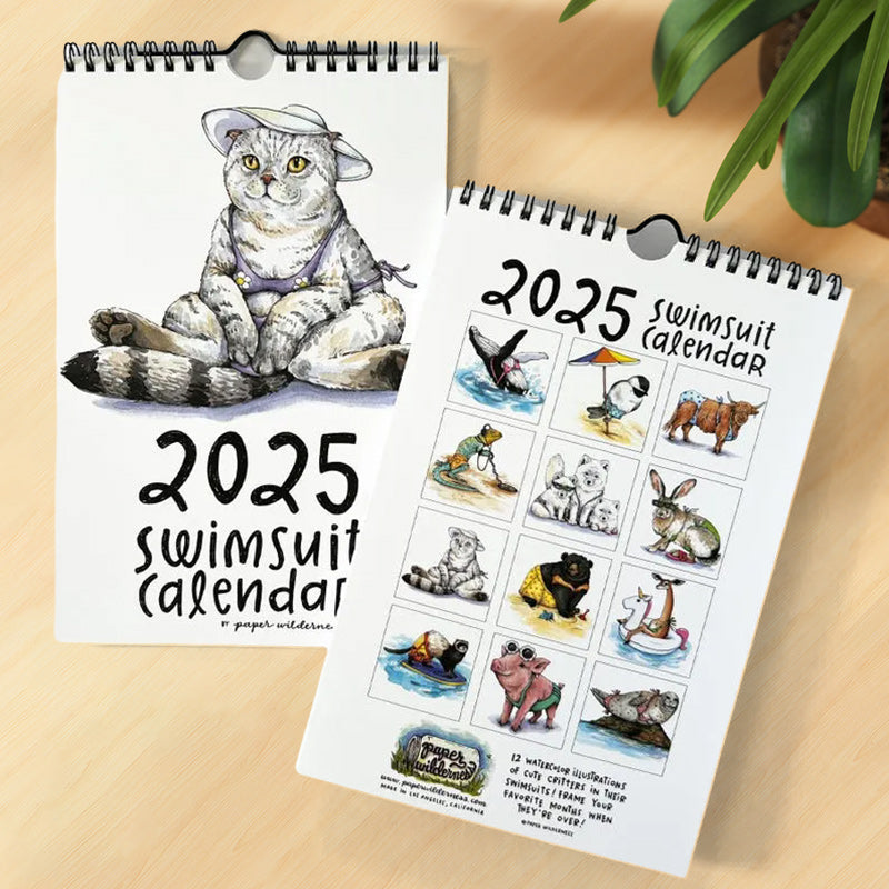 Animal Swimsuit Calendar