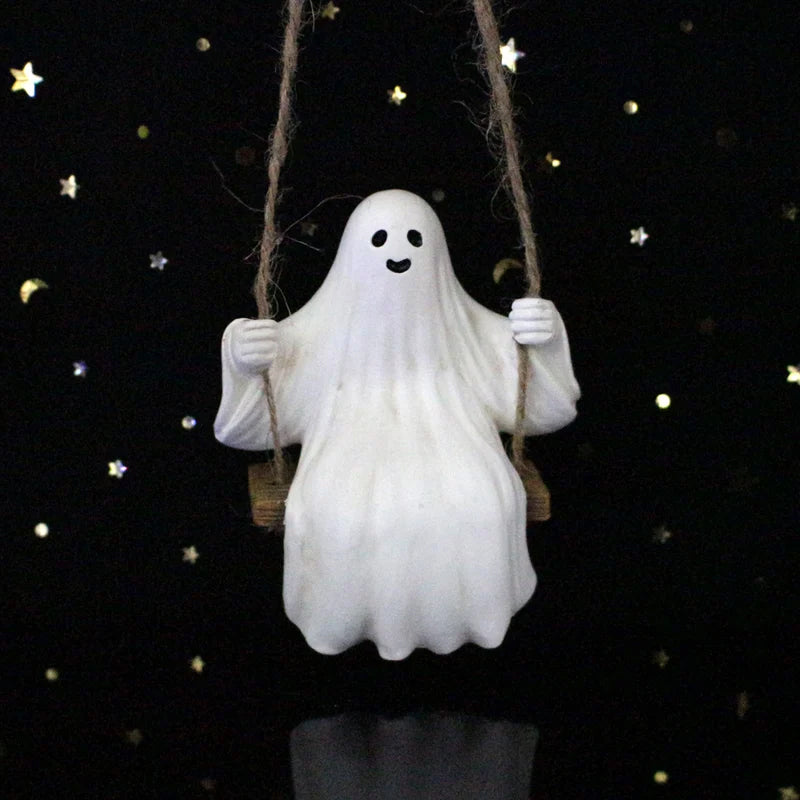 Halloween Cute Swing Ghost