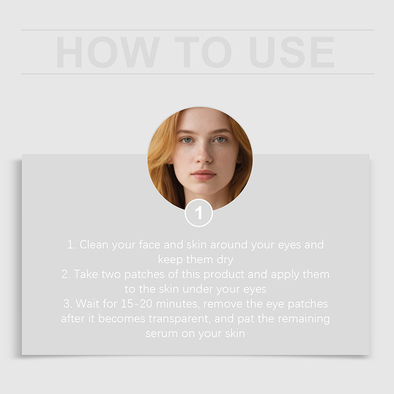 Collagen Infusion Tightening Eye Patches – 8 Box (1 Pair per Sachet)