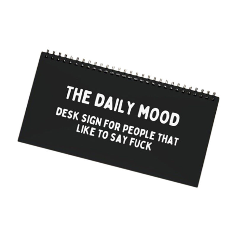 The Daily Mood Desk Sign