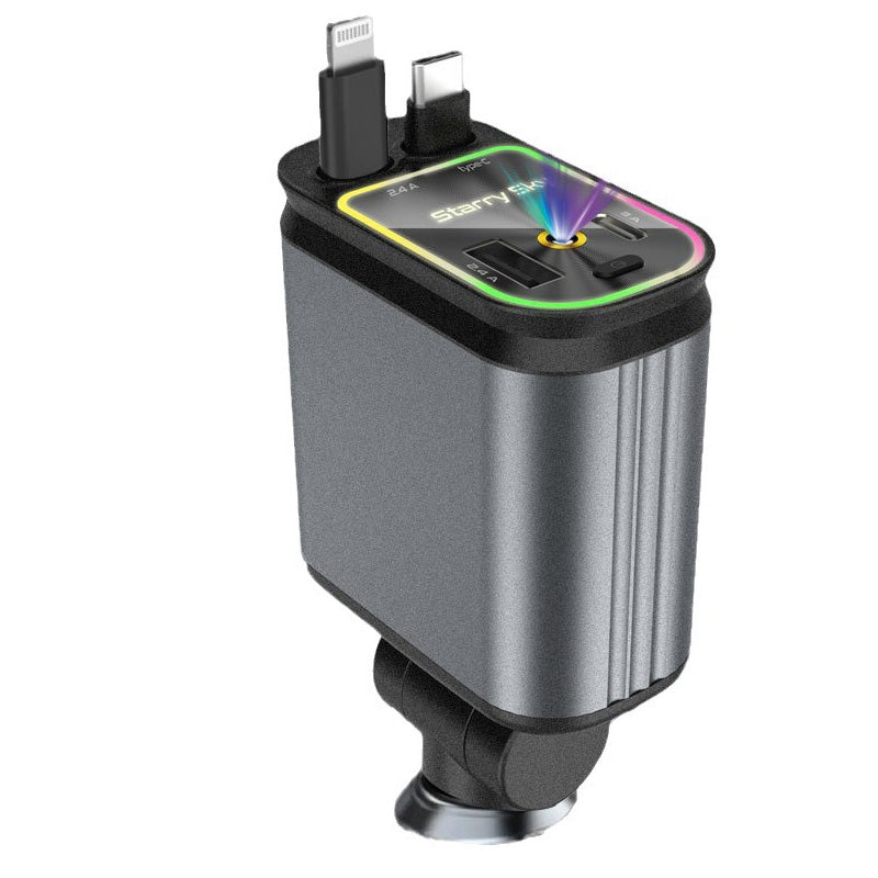 Car Charger with Starlight