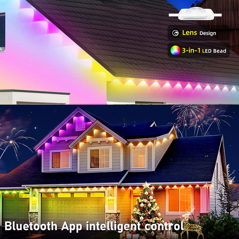 Connectable Outdoor Waterproof Eave Lights