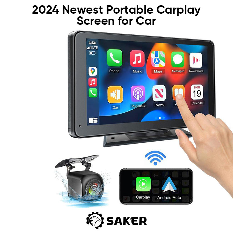 Wireless CarPlay & Android Auto Touch Screen