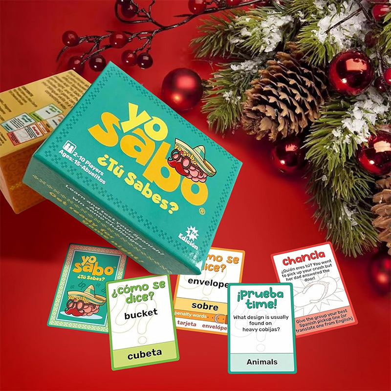 Bilingual Card Games