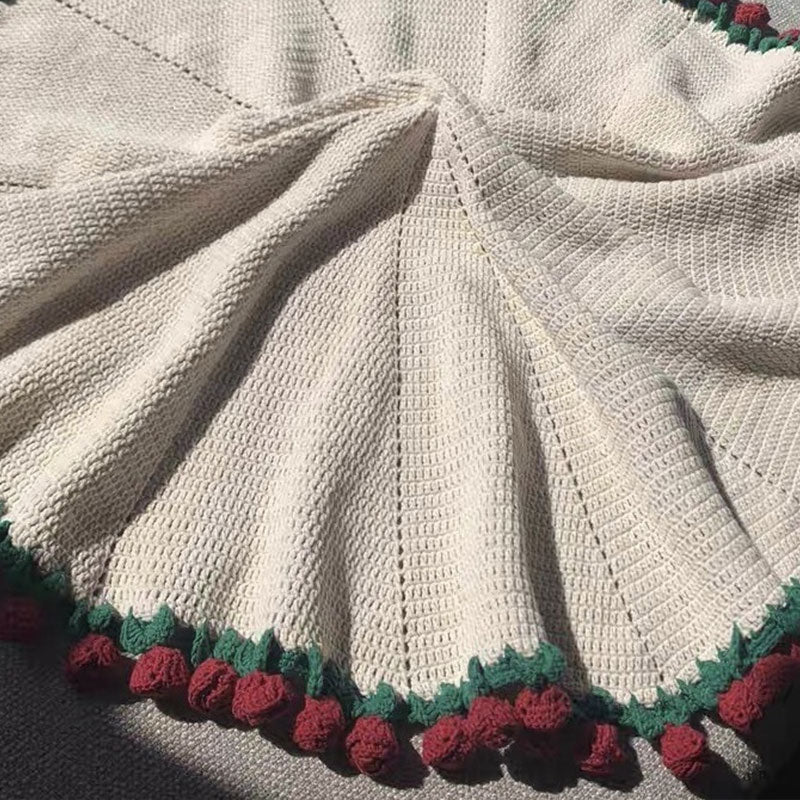 DIY Rose Bouquet Blanket
