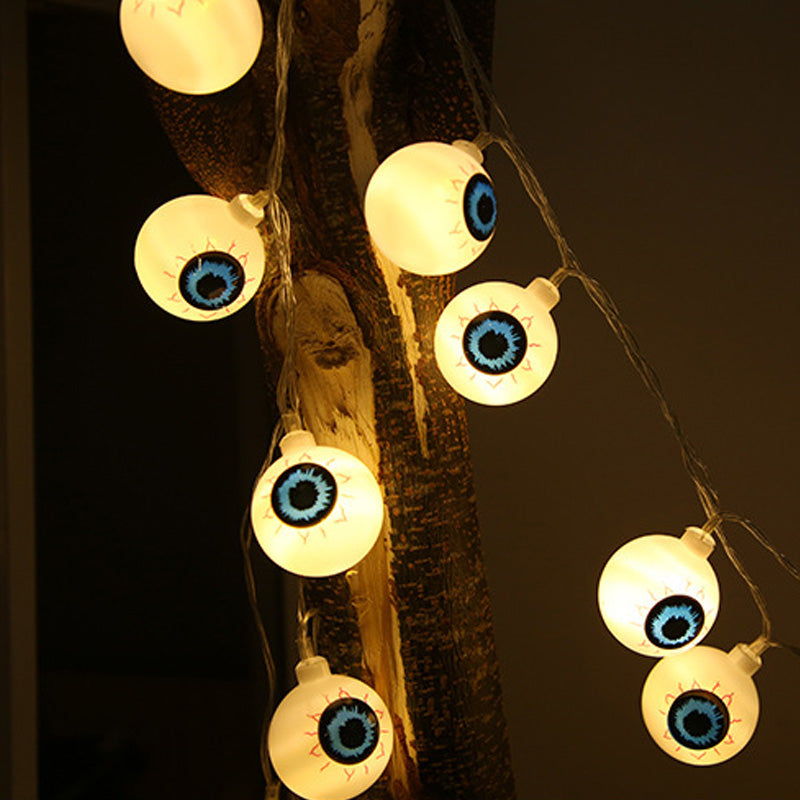 LED Halloween Eyeball String Lights