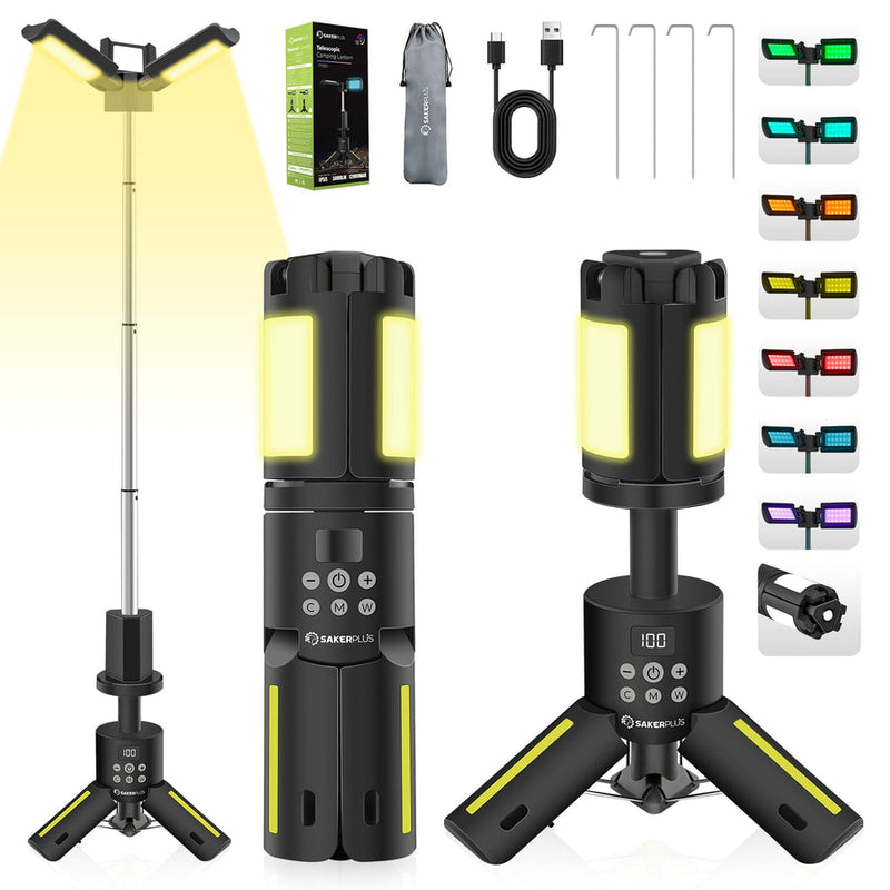 Telescopic Camping Lights with Stand