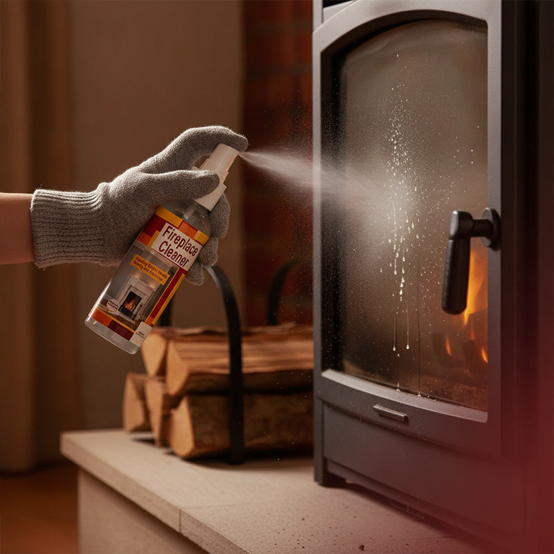 Fireplace cleaner