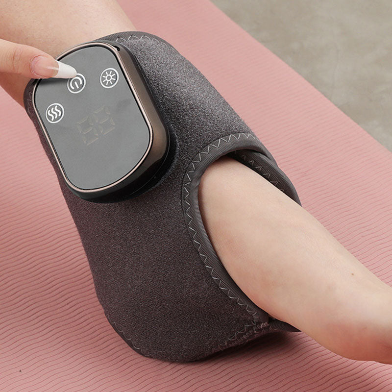 Three-stage vibration heat therapy massager for hands and feet