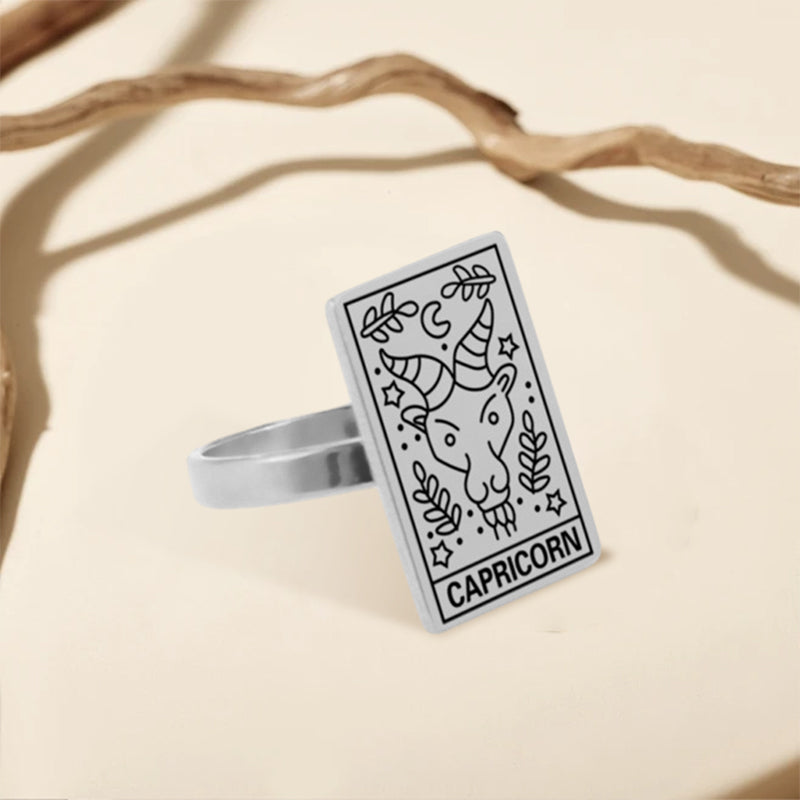 Constellations Tarot Cards Rings