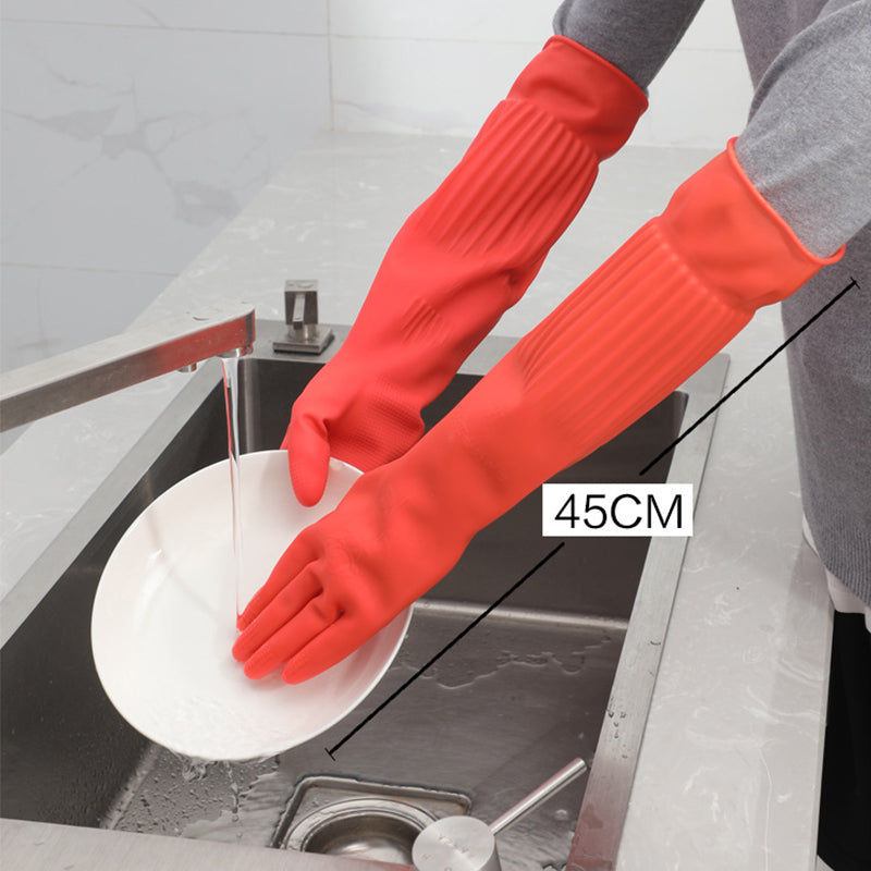 Latex Dishwashing Gloves