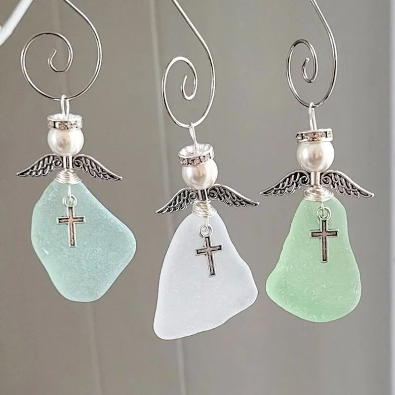 Sea Glass Angel Gift