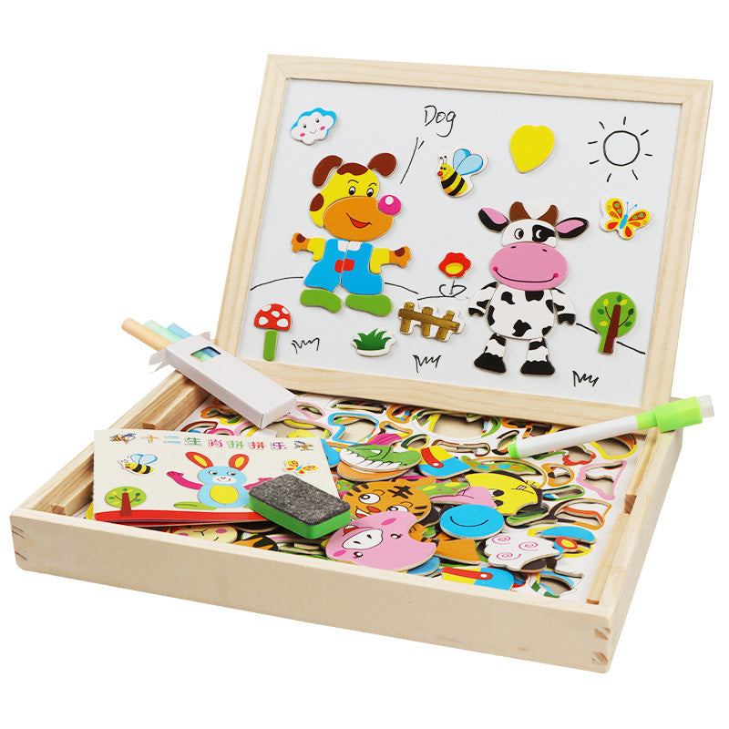 Magnetic Puzzles Children's Educational Brain Toy