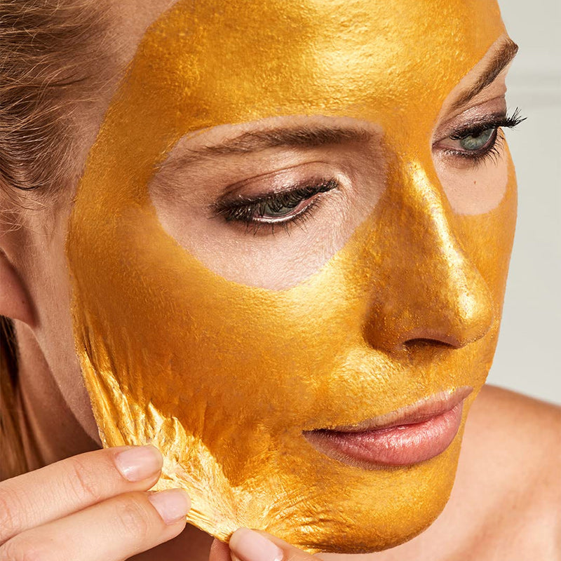 Retinol snake venom gold mask