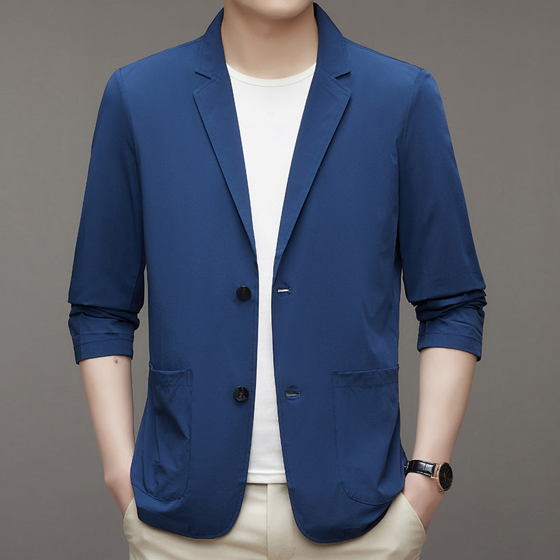 Men's Summer Lightweight Suit Jacket