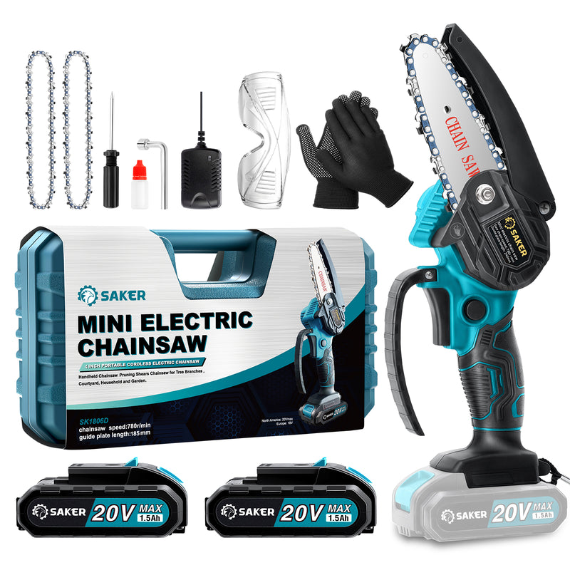 Electric Cordless Chainsaw for Tree Branches