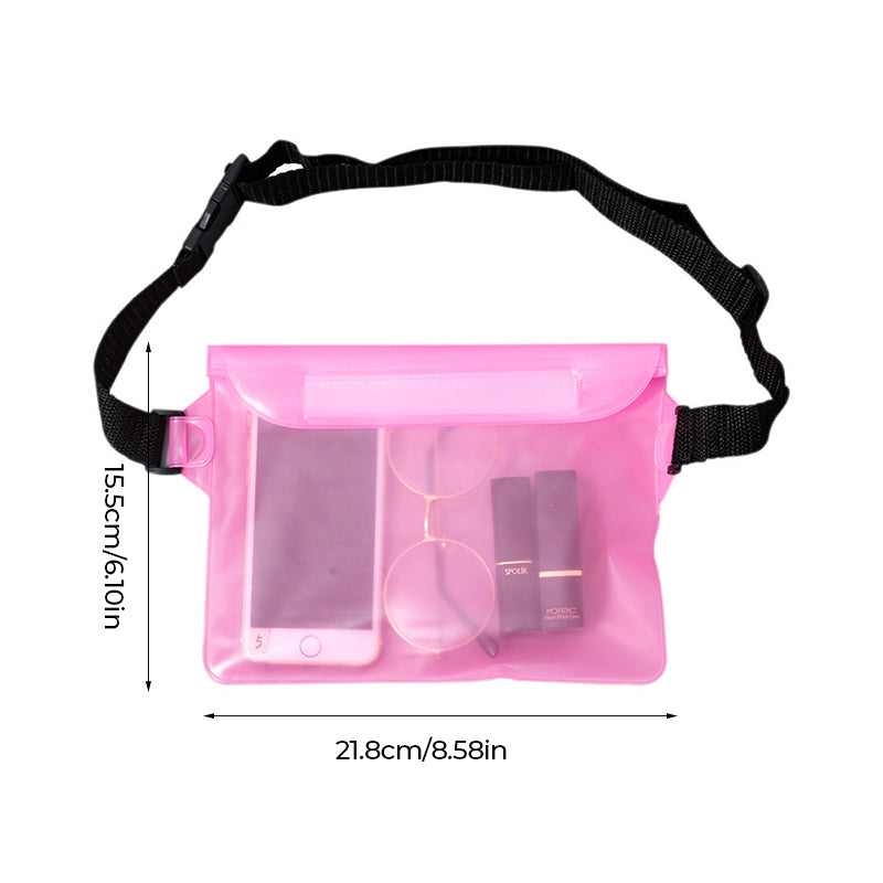 Sealed Waterproof Phone Bag with Touchscreen