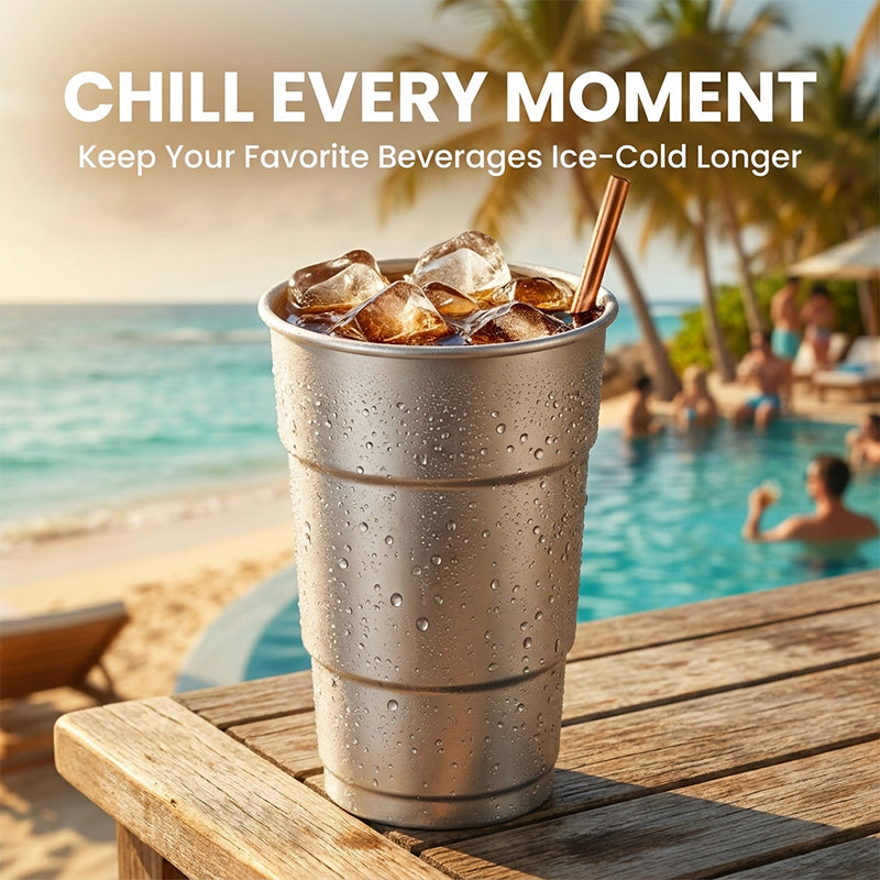 Cold Drink Juice Cup Aluminum Cup