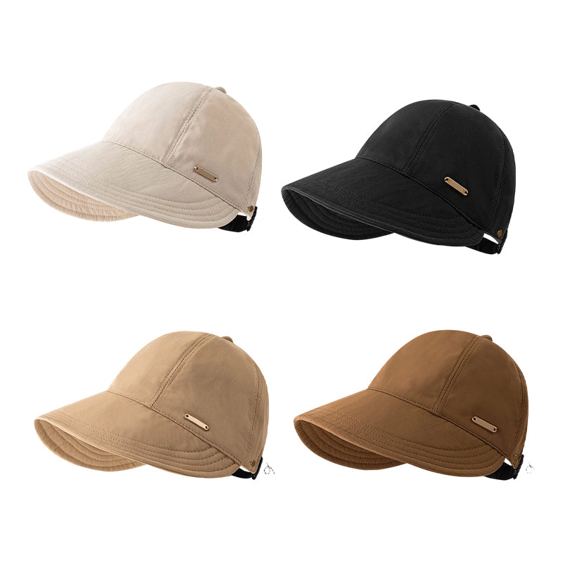 Wide Brim Packable Sun Bucket Hat