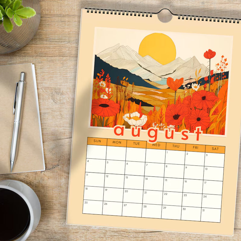 Mountain Views MID YEAR 2024 - 2025 Calendar